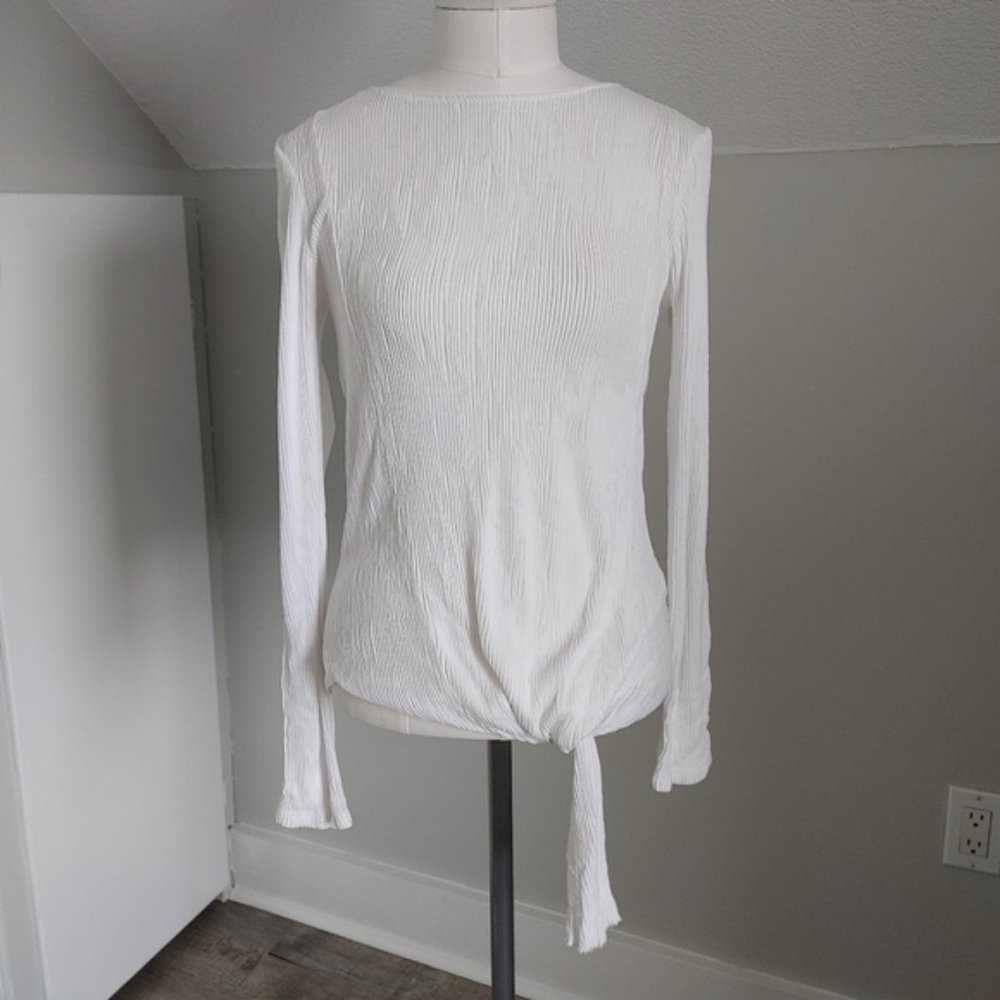 Massimo Dutti  asymmetrical long sleeve